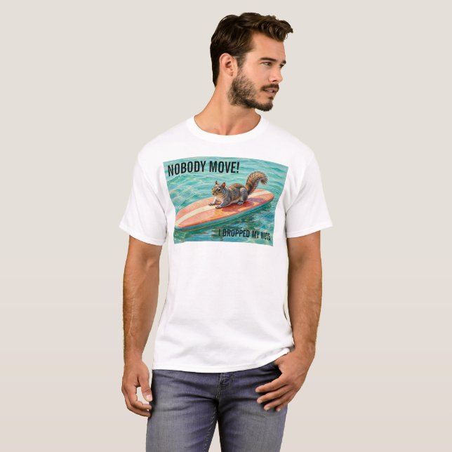Camiseta Esquilo Perdeu Nozes  (Frente Completa)