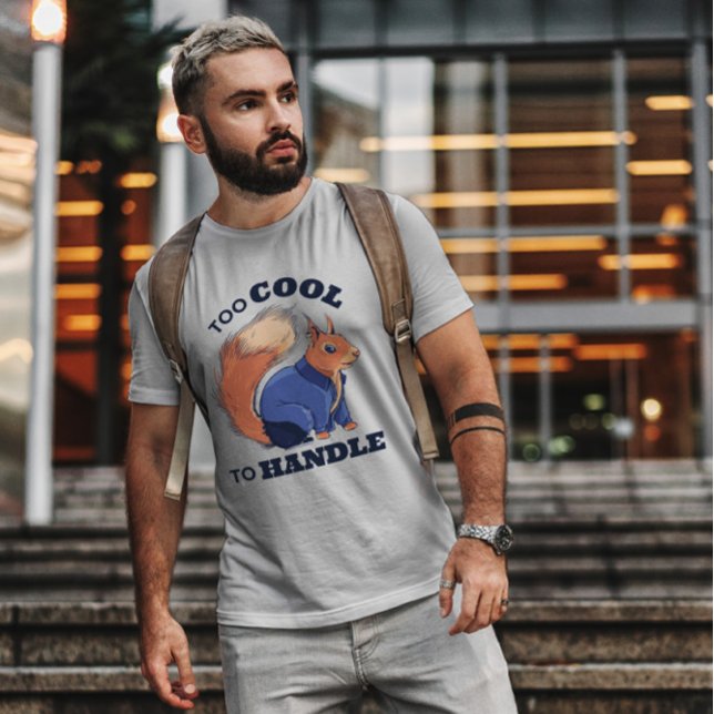 Camiseta Esquilo Realista (Criador carregado)