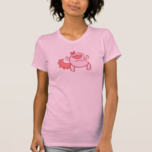 Camiseta Esquilo - rosa