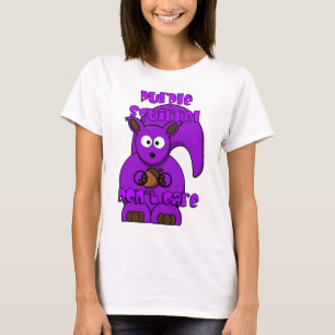 Camiseta Esquilo Roxo Não se importe