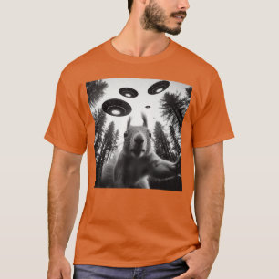 Camiseta Esquilo Sie com presentes engraçados de OVNI Alien