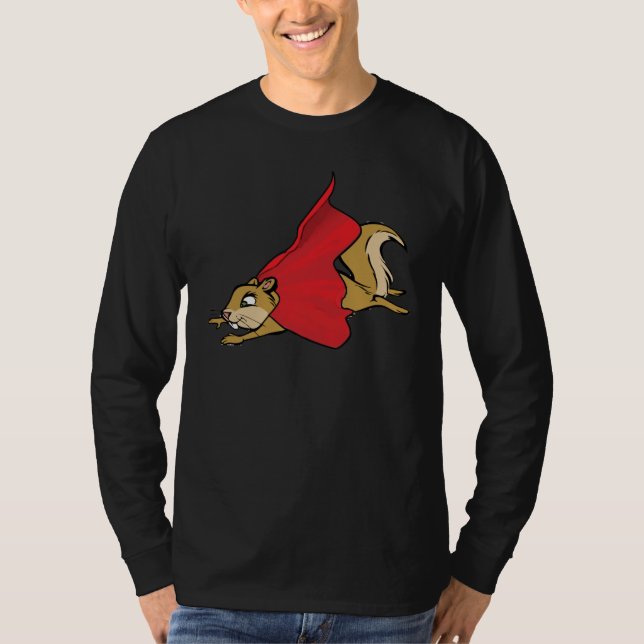 Camiseta Esquilo super de voo (Frente)