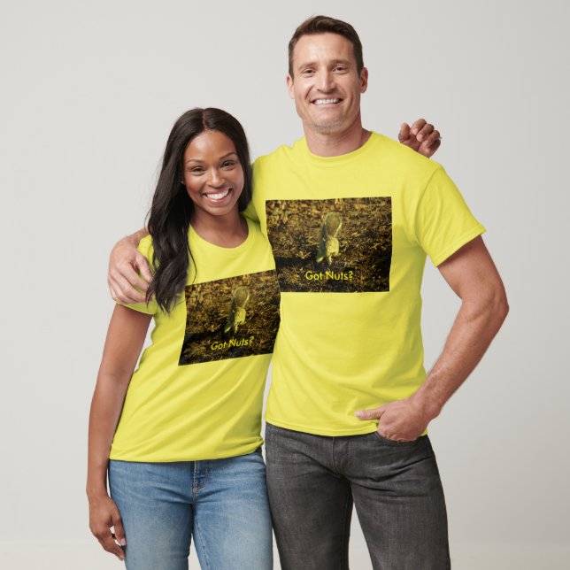 Camiseta Esquilo, Tem Loucos? -camiseta (Unissex)