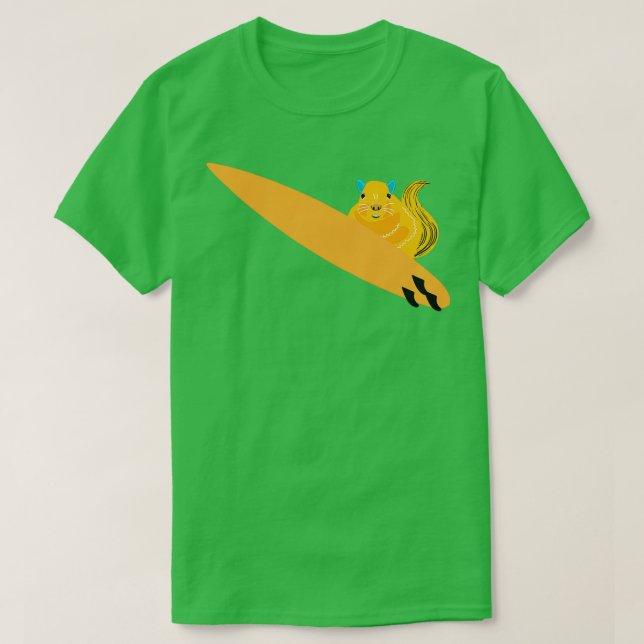 Camiseta Esquilo travesso 236 Surfe (Frente do Design)