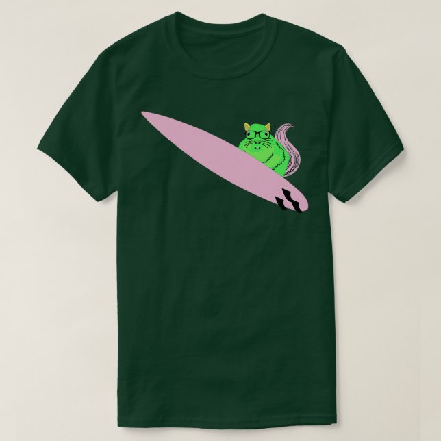Camiseta Esquilo travesso 361 Surfe (Frente do Design)