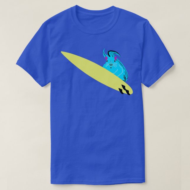 Camiseta Esquilo travesso 660 surfando (Frente do Design)