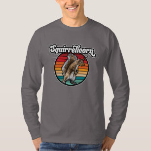 Camiseta Esquilo unicórnio - esquilo unicórnio engraçado e