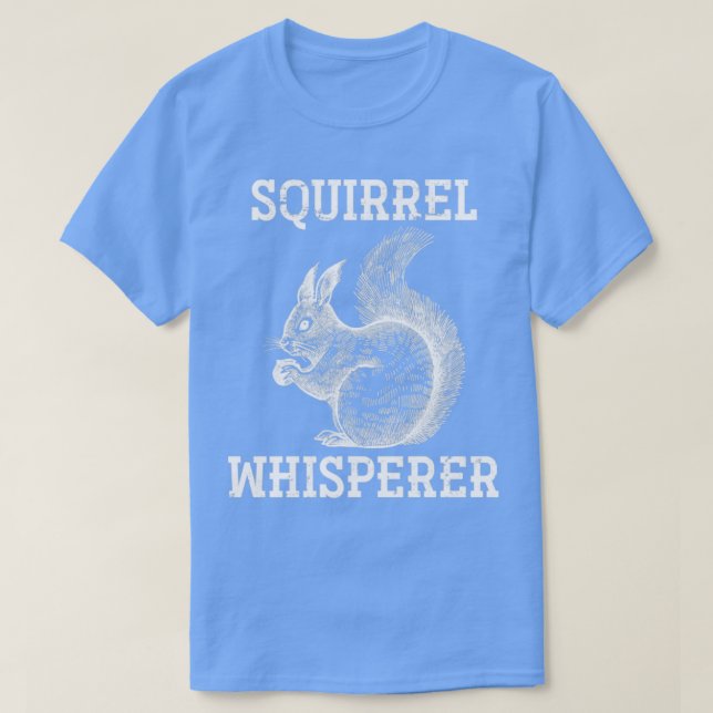 Camiseta Esquilo Whisperer (Frente do Design)