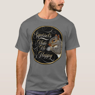 Camiseta Esquilo Whisperer amante de esquilo 1