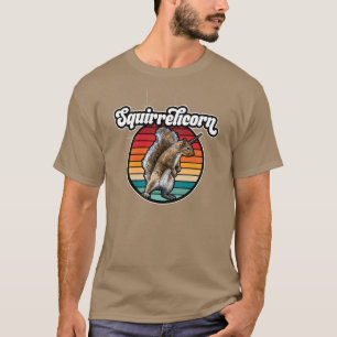 Camiseta Esquiloicórnio - esquilo unicórnio engraçado e vin