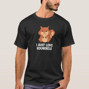 Camiseta Esquilos, adoro esquilos