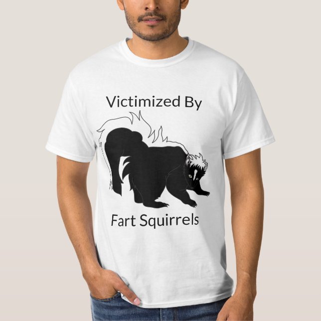 Camiseta Esquilos de Fart | Novidade | T-shirt (Frente)
