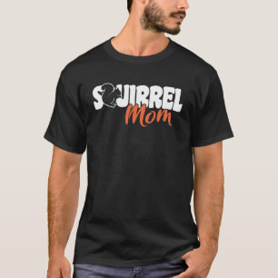 Camiseta Esquilos Fofos Roedor Mãe de Esquilo