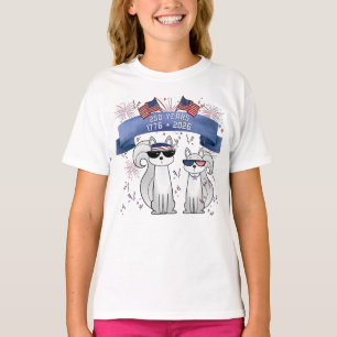 Camiseta Esquilos Legais do 250º Aniversário