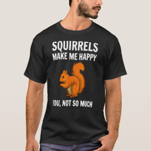 Camiseta Esquilos me fazem feliz
