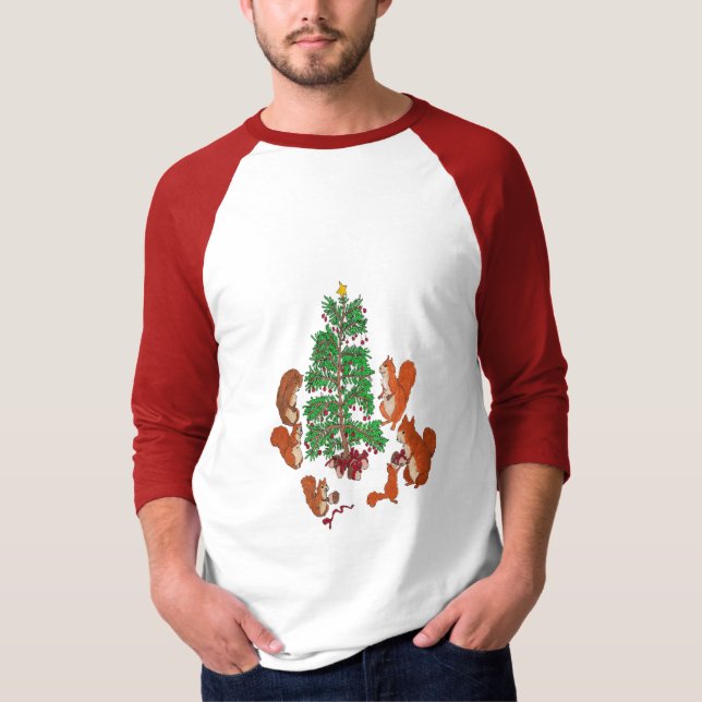 Camiseta Esquilos Natal (Frente)
