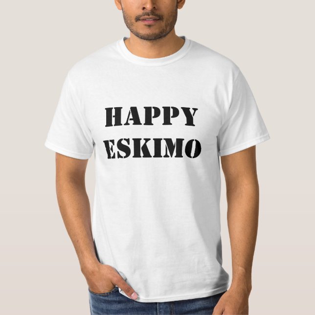 Camiseta Esquimó feliz (Frente)