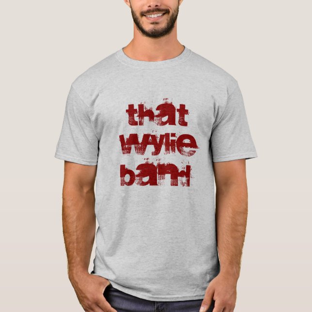 Camiseta Essa banda de Wylie (Frente)