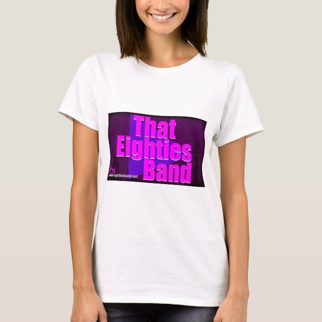 Camiseta Essa banda dos anos 80 (Frente)