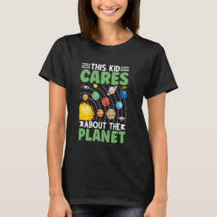Camiseta Essa Criança Cuida Salve a Terra Ato Ecossustentáv