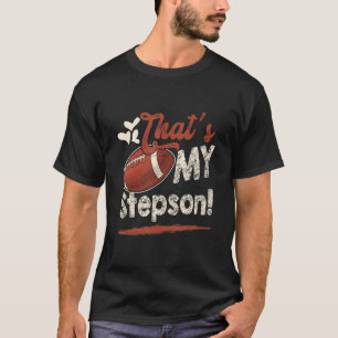 Camiseta Essa é a minha família de futebol Stepson.