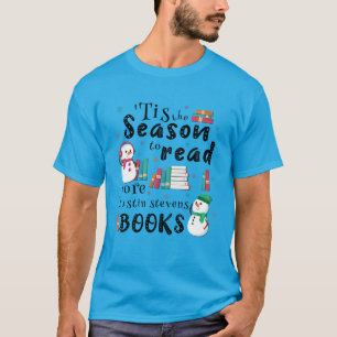 Camiseta Essa é a temporada para ler mais livros do Dustin