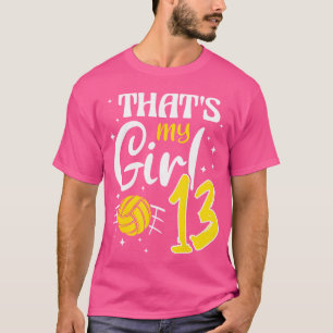 Camiseta Essa É Minha Garota De Voleibol 13