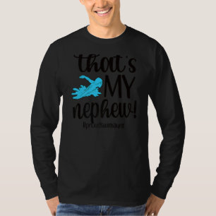 Camiseta Essa é minha tia Natação Orgulhosa do sobrinho, ti