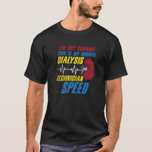 Camiseta Essa É Minha Velocidade Normal de Técnico de Diáli