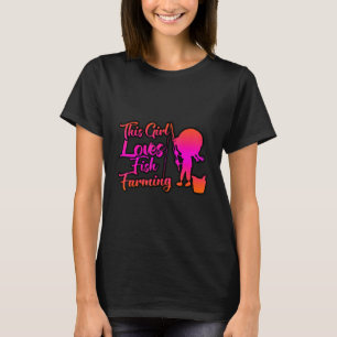 Camiseta Essa Garota Ama a Piscicultura
