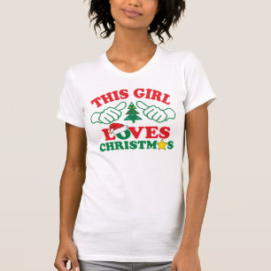 Camiseta essa garota ama o natal