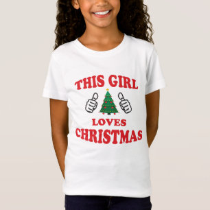 Camiseta Essa garota ama o natal