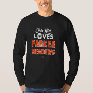 Camiseta Essa Garota Ama Parker Meadows Beisebol Detroit ML