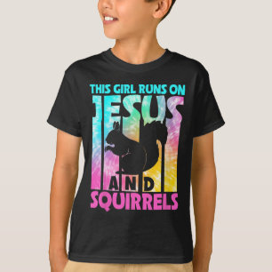 Camiseta Essa Garota Funciona Com Jesus E Amantes Engraçado