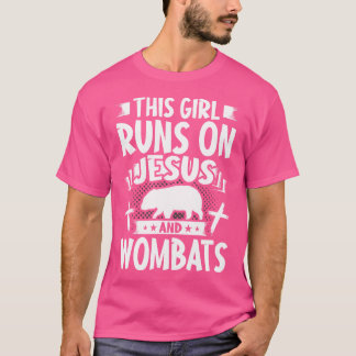 Camiseta Essa Garota Funciona Com Jesus E Mulheres