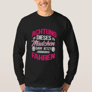 Camiseta Essa Garota Pode Dirigir A Carta De Condução