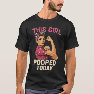 Camiseta Essa Garota Poopou Hoje