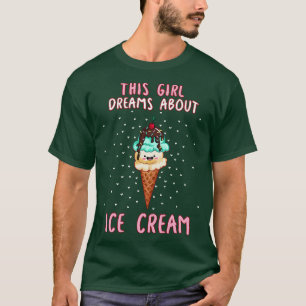 Camiseta Essa Menina Sonha Com O Sorvete