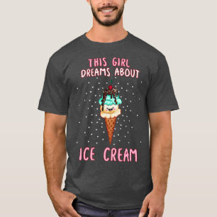 Camiseta Essa Menina Sonha Com O Sorvete