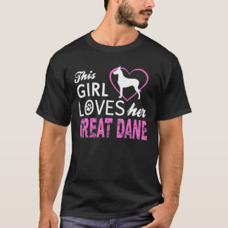 Camiseta Esse Cachorro Engraçado Para Uma Garota Adora Um G