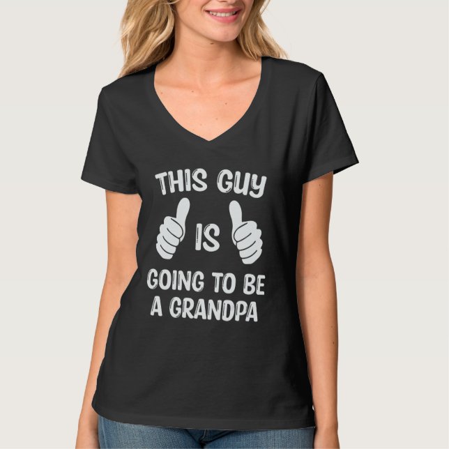 Camiseta Esse Cara Vai Ser um Avô (Frente)
