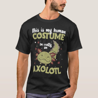 Camiseta Esse É Meu Disfarce de Humano Na Verdade Sou Um Ax