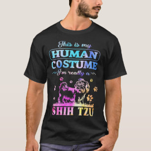 Camiseta Esse É Meu Disfarce Humano Eu Sou Realmente Um shi