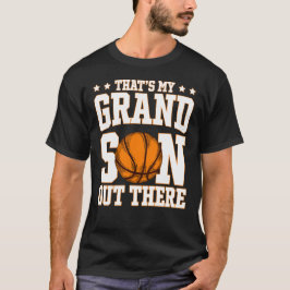 Camiseta Esse é Meu Neto Lá Fora Avó de Basquete