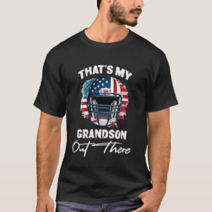Camiseta Esse É Meu Neto Lá Fora Avó De Beisebol