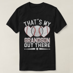 Camiseta Esse é meu neto lá fora, beisebol