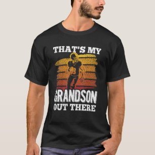 Camiseta Esse é meu neto lá fora, jogador de futebol americ