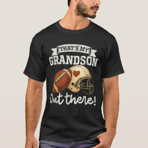 Camiseta Esse é meu neto lá fora, um vovô de futebol engraç