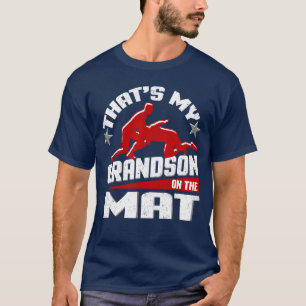 Camiseta Esse é meu neto Onhe Mat Wrestling Vovó