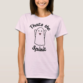 Camiseta Esse é o Espírito - Feliz Design Fantasma